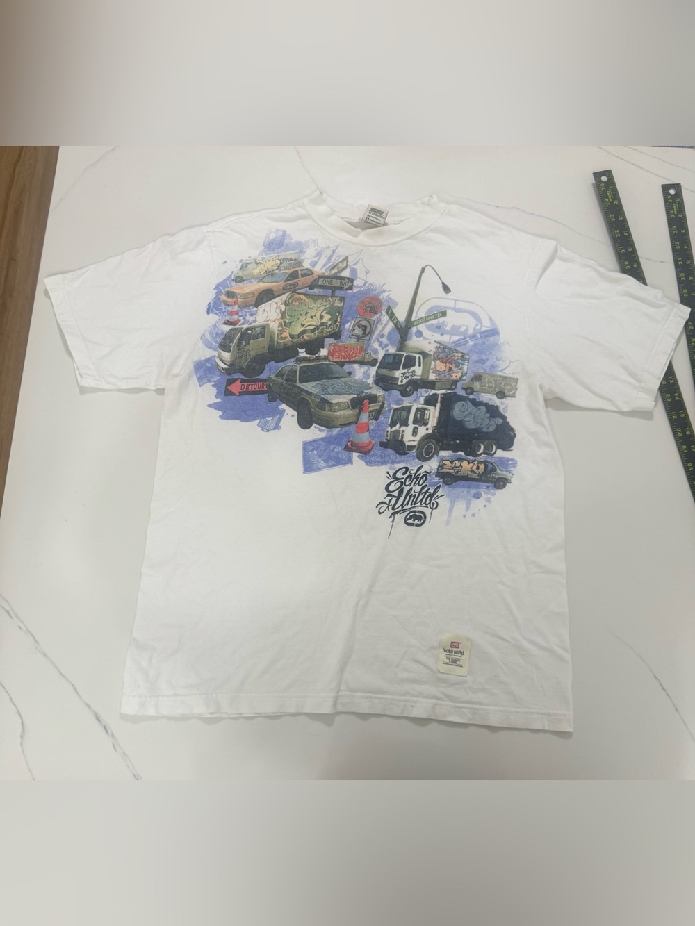 Vintage Y2K Ecko Unltd graphic t-shirt